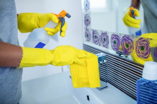 Commercial steam carpet cleaning for high-traffic carpet areas